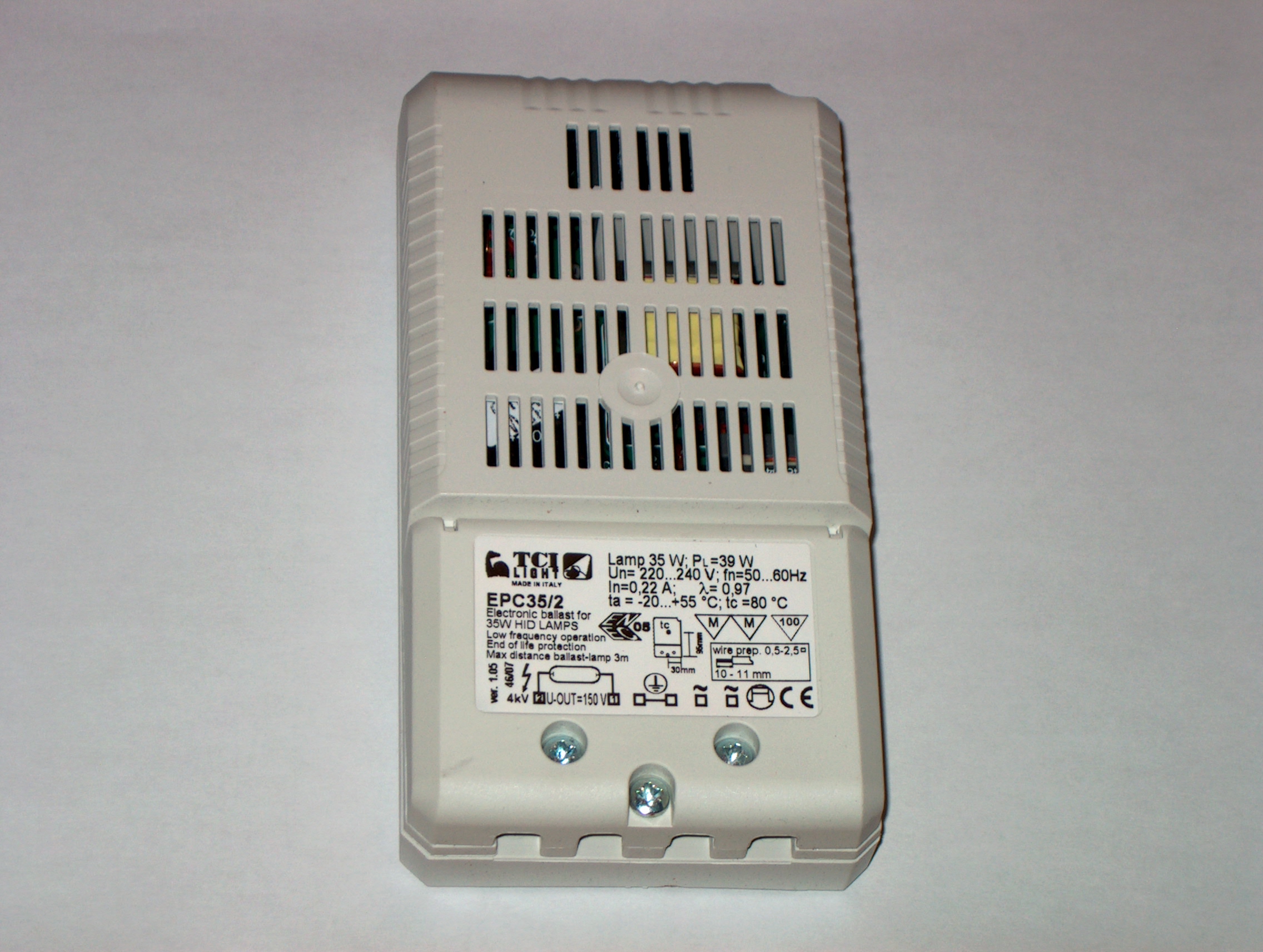 EVG 20W CDM forkobling